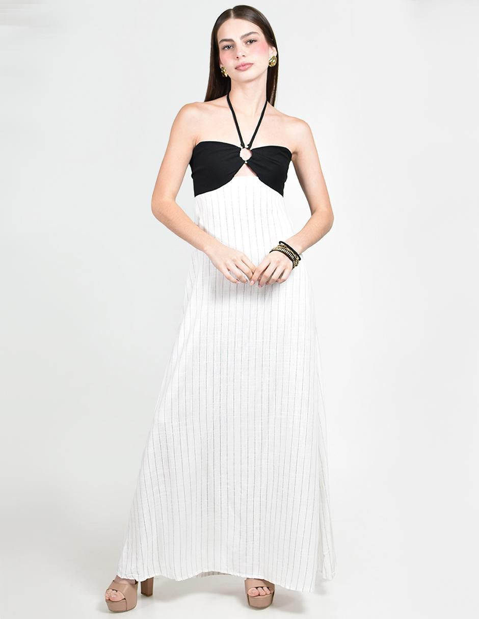 Vestido largo casual para mujer 5