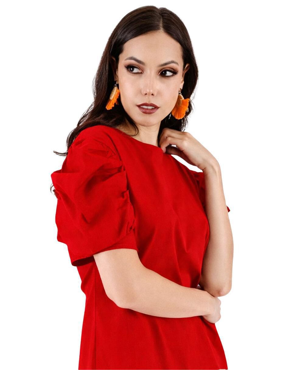 Vestido arriba de la rodilla casual para mujer 4