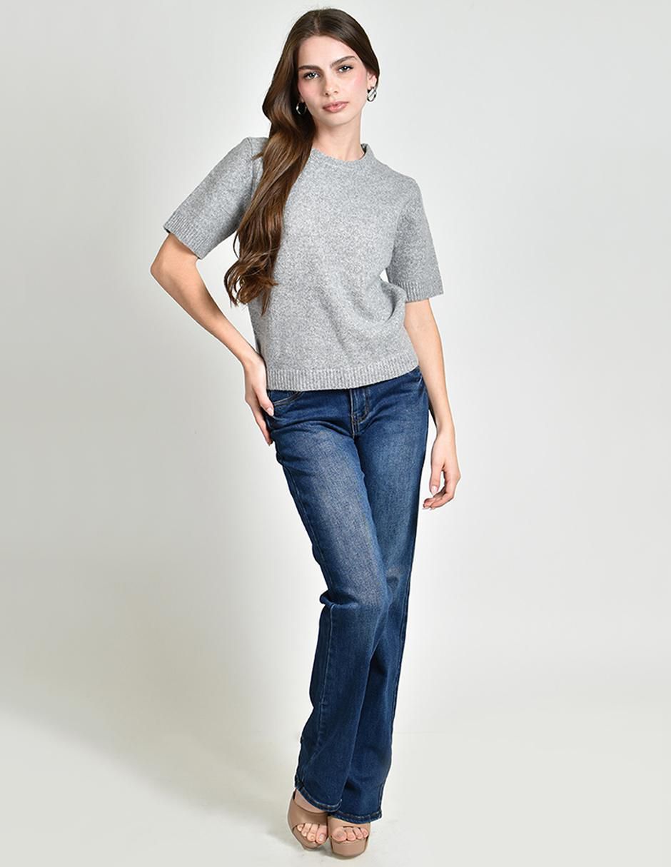 Blusa manga corta para mujer 4