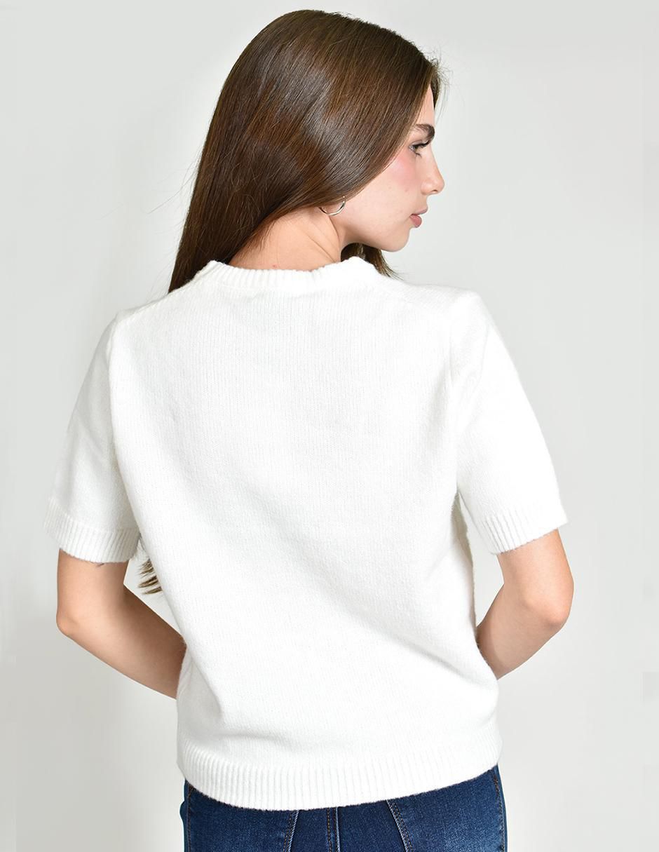 Blusa manga corta para mujer 3