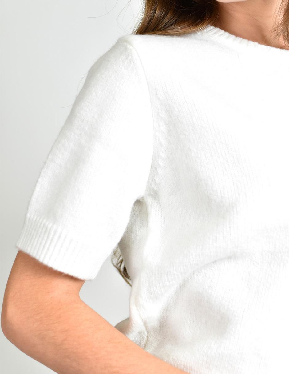 Blusa manga corta para mujer 4