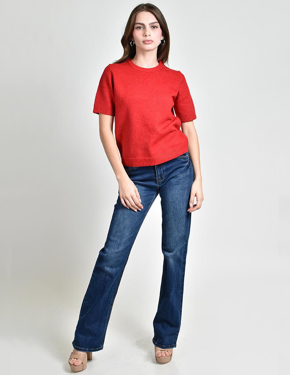 Blusa manga corta para mujer 4