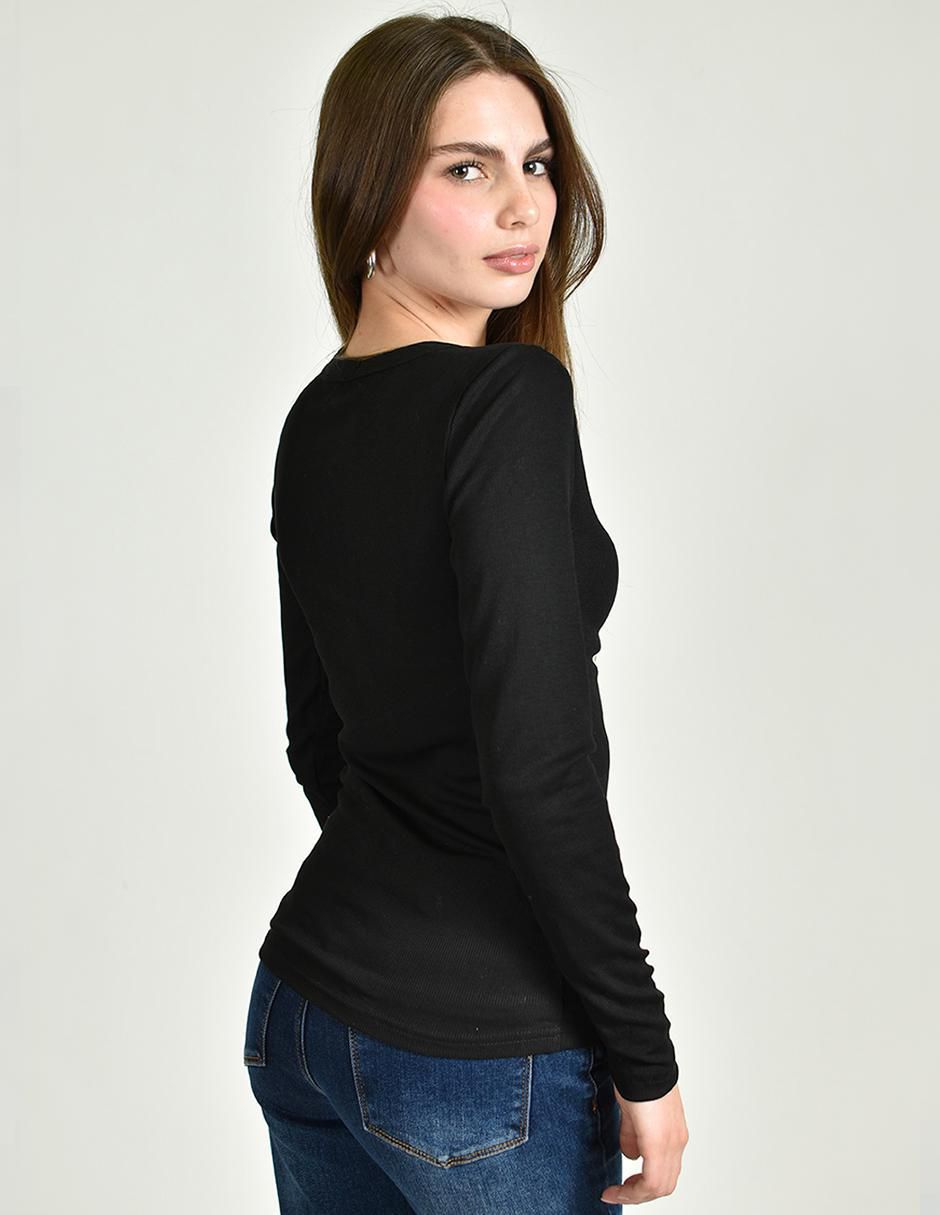Blusa manga larga para mujer 3