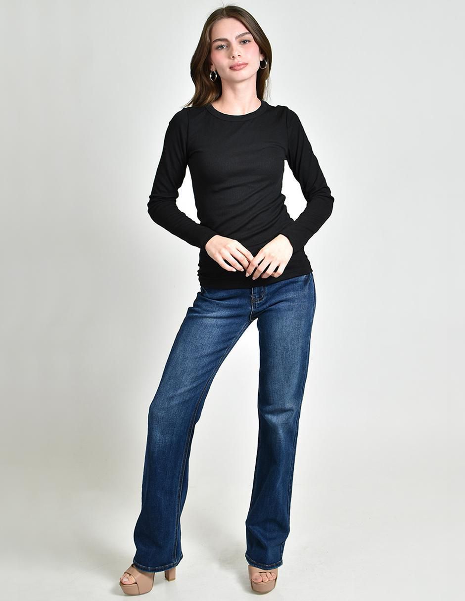 Blusa manga larga para mujer 4