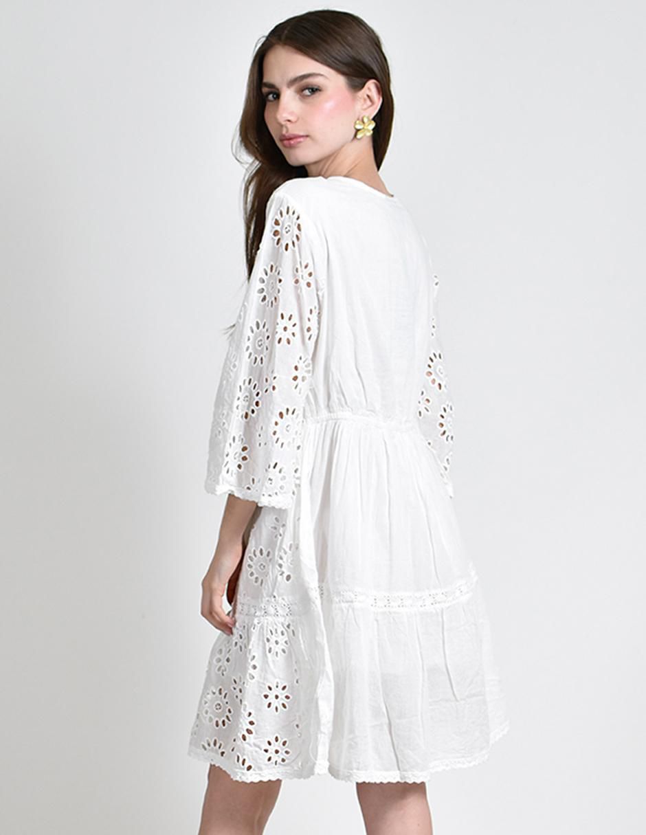 Vestido a la rodilla casual para mujer 3