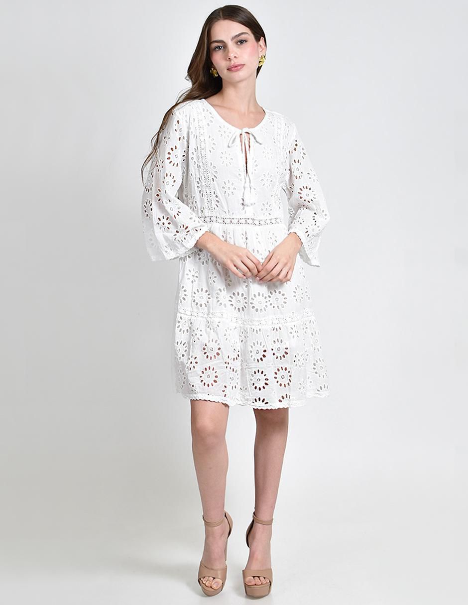 Vestido a la rodilla casual para mujer 5