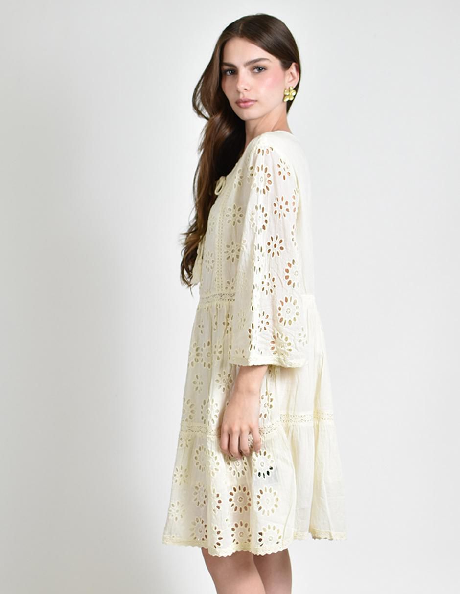 Vestido arriba de la rodilla casual para mujer 2