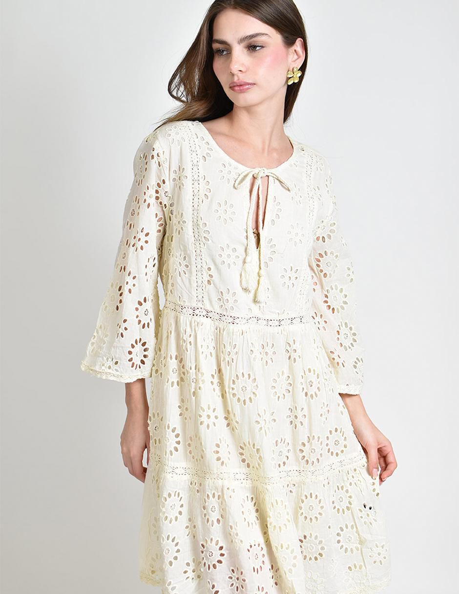 Vestido arriba de la rodilla casual para mujer 4