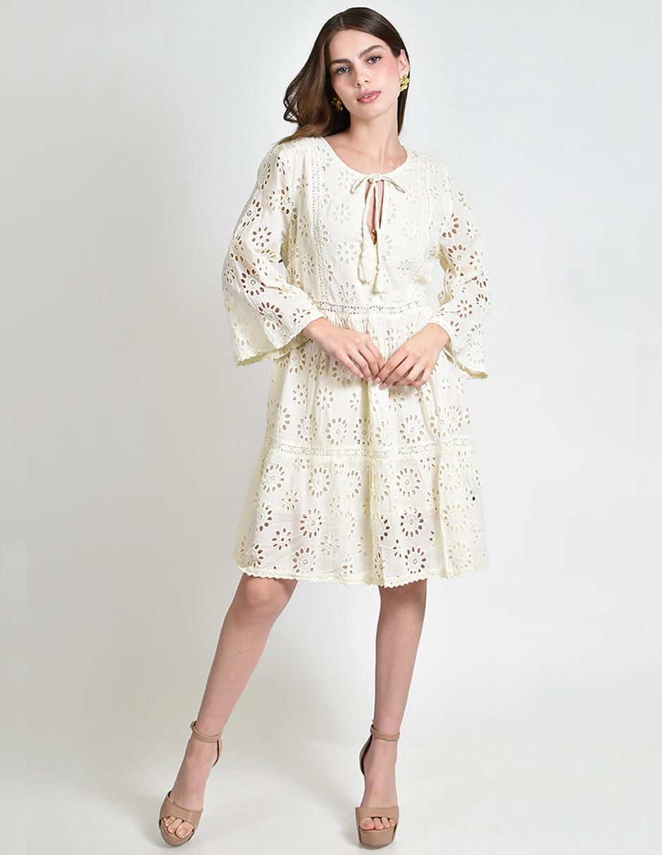 Vestido arriba de la rodilla casual para mujer 5