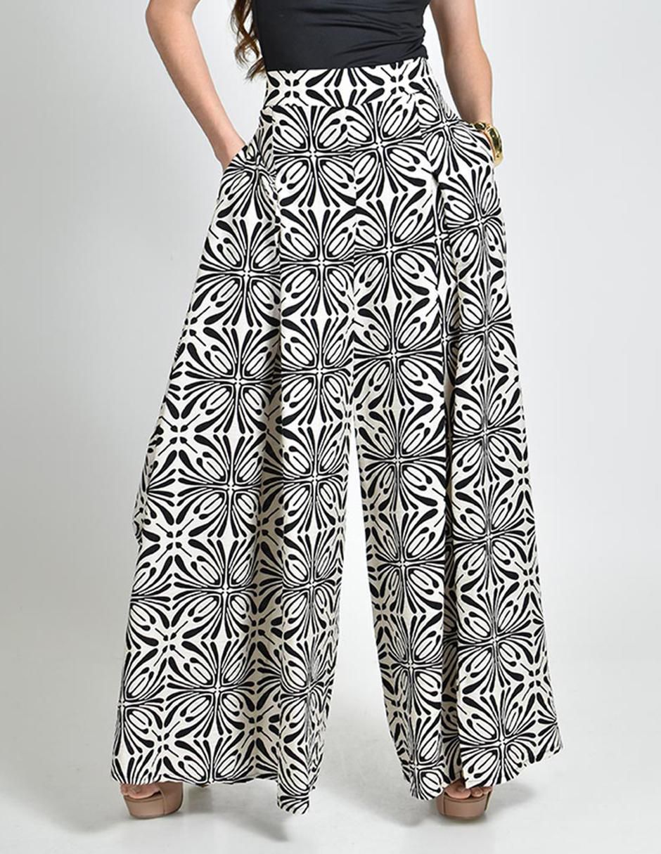 Pantalón relaxed amplio para mujer