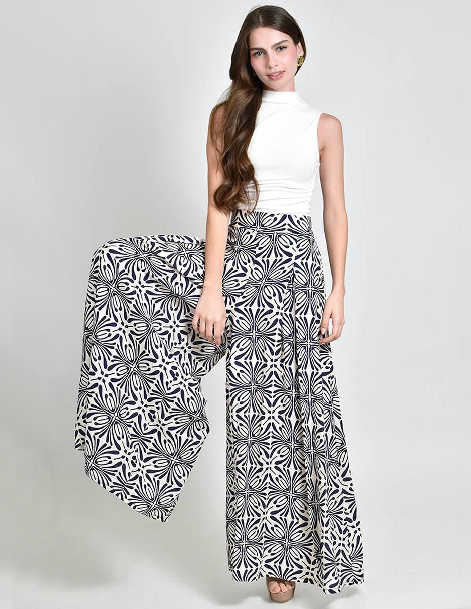 Pantalón relaxed amplio para mujer 5