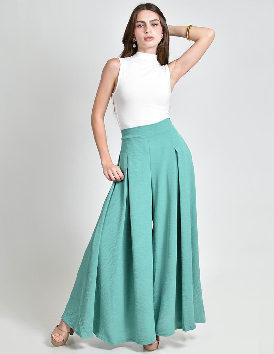 Pantalón relaxed amplio para mujer 4