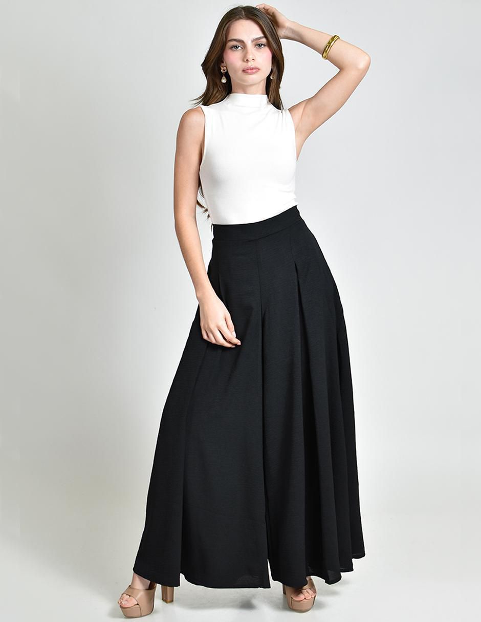 Pantalón relaxed amplio para mujer 4