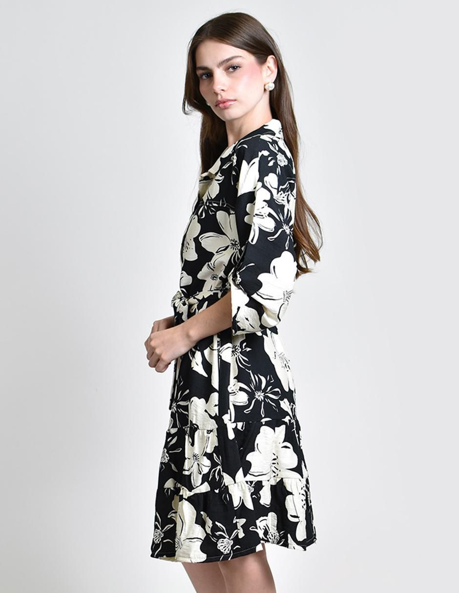 Vestido arriba de la rodilla casual para mujer 2