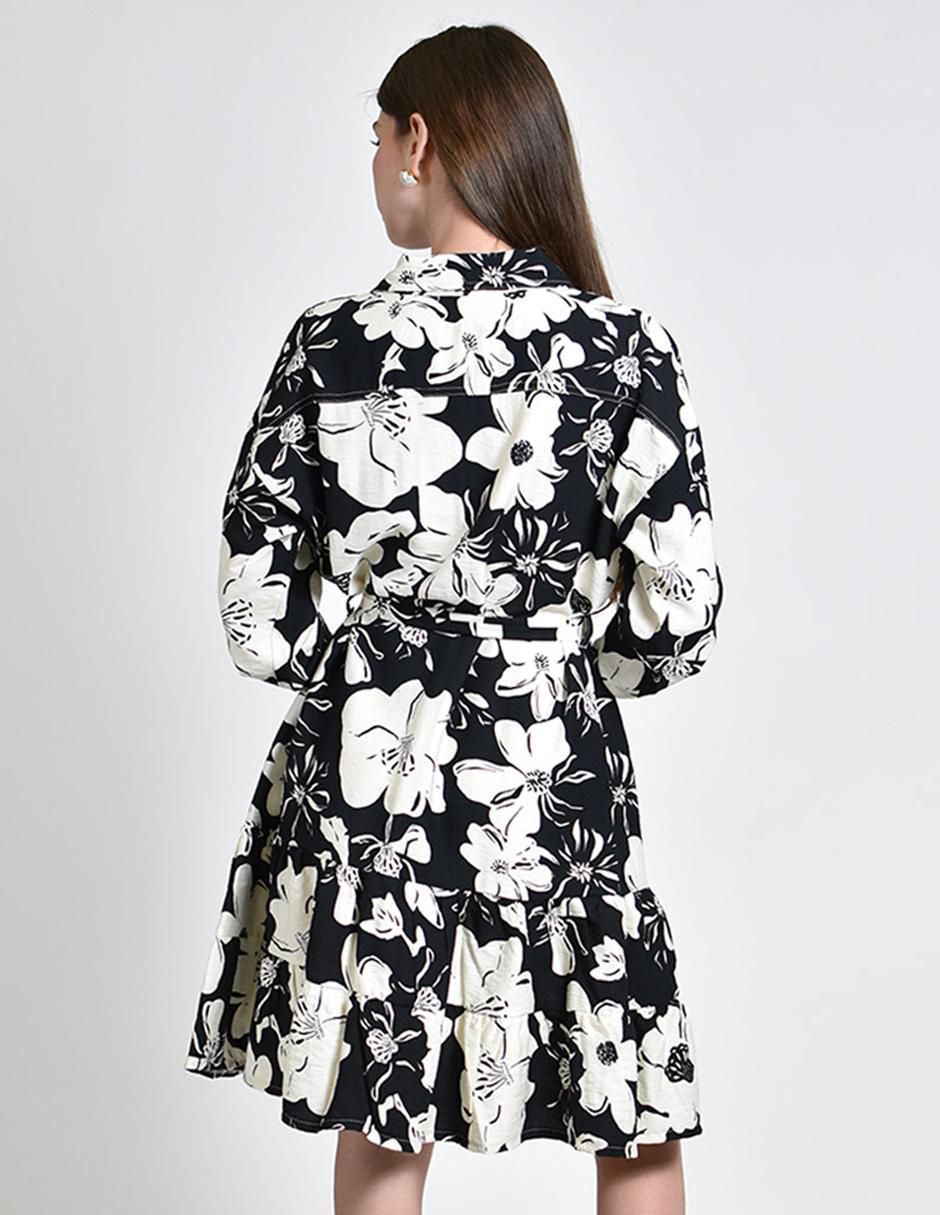 Vestido arriba de la rodilla casual para mujer 3