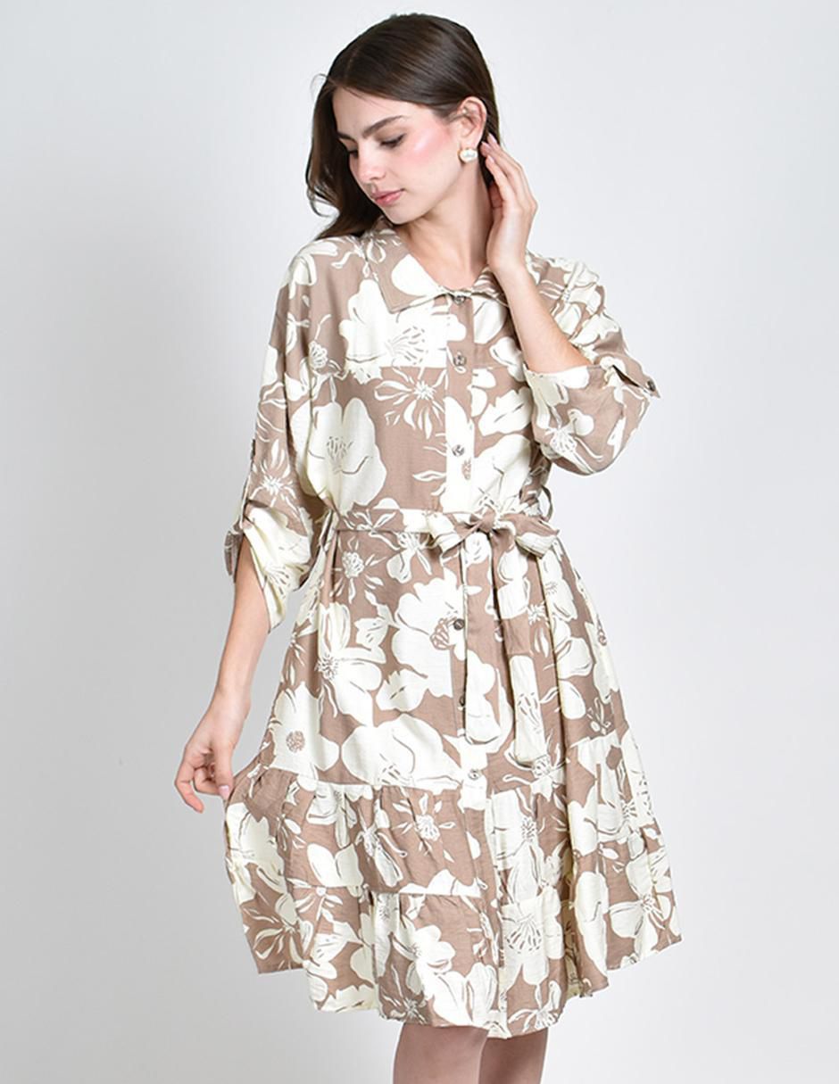 Vestido a la rodilla casual para mujer Vestido a la rodilla casual para mujer