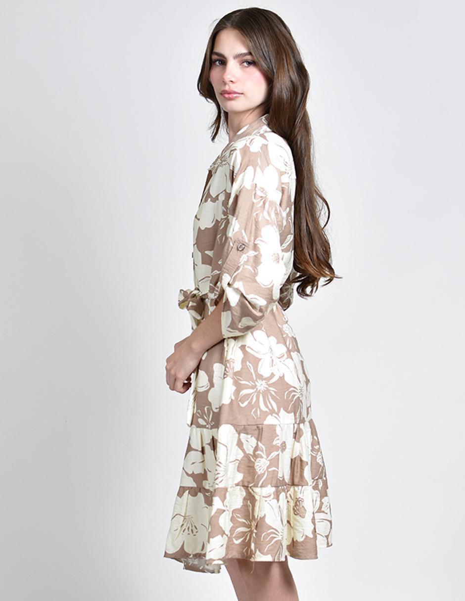 Vestido a la rodilla casual para mujer 2