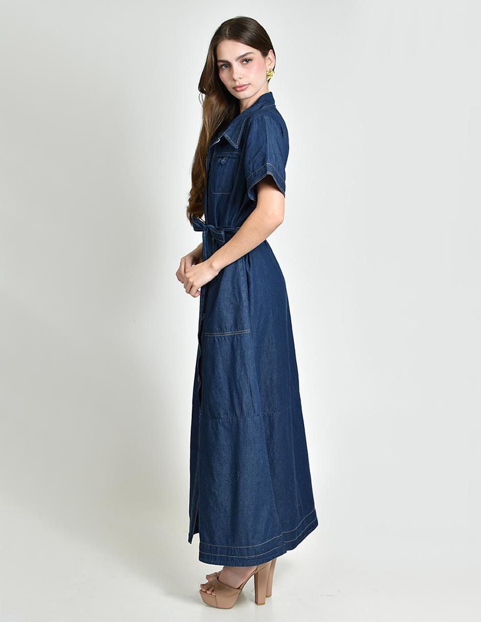 Vestido largo casual para mujer 2