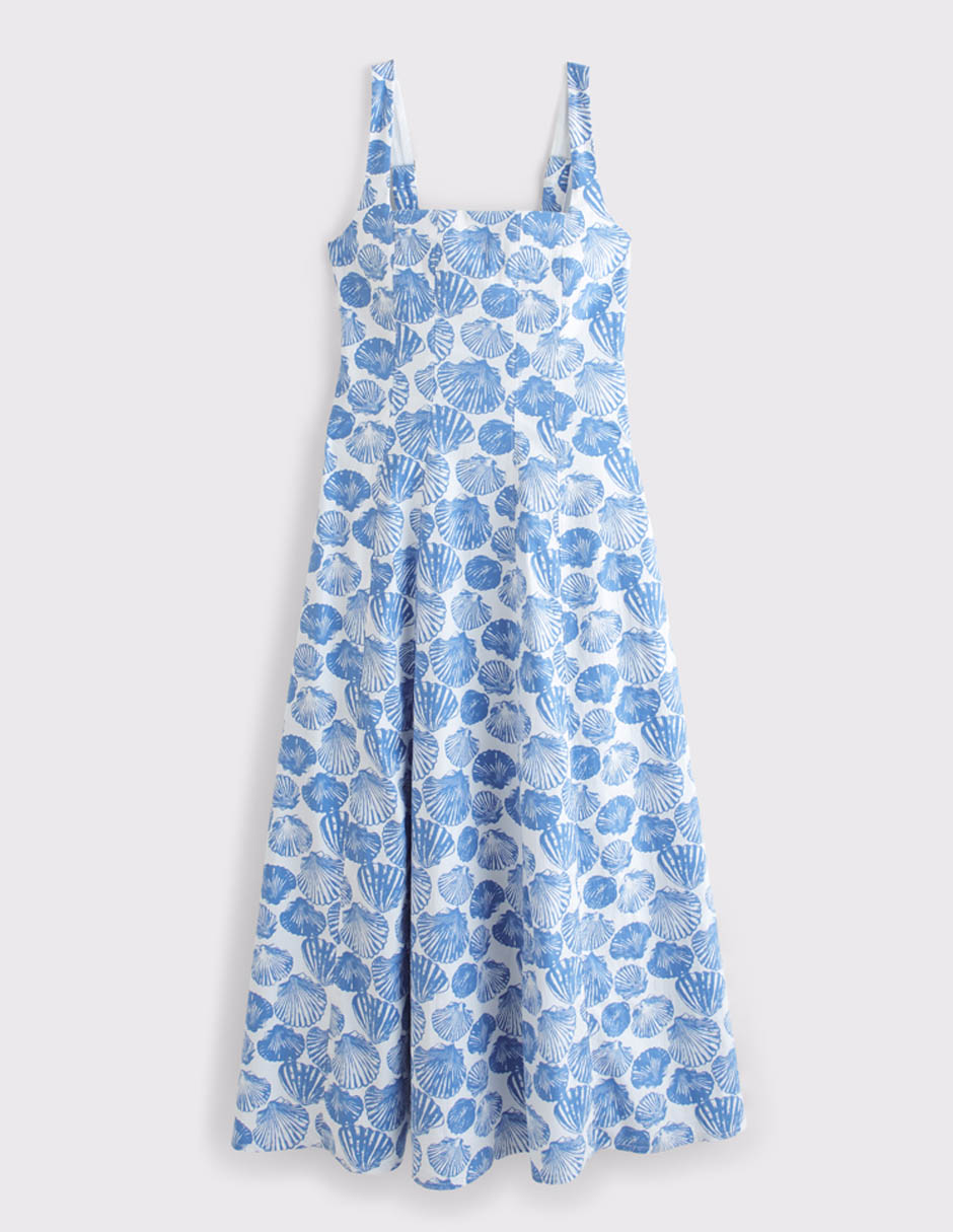 Vestido midi casual para mujer Vestido midi casual para mujer