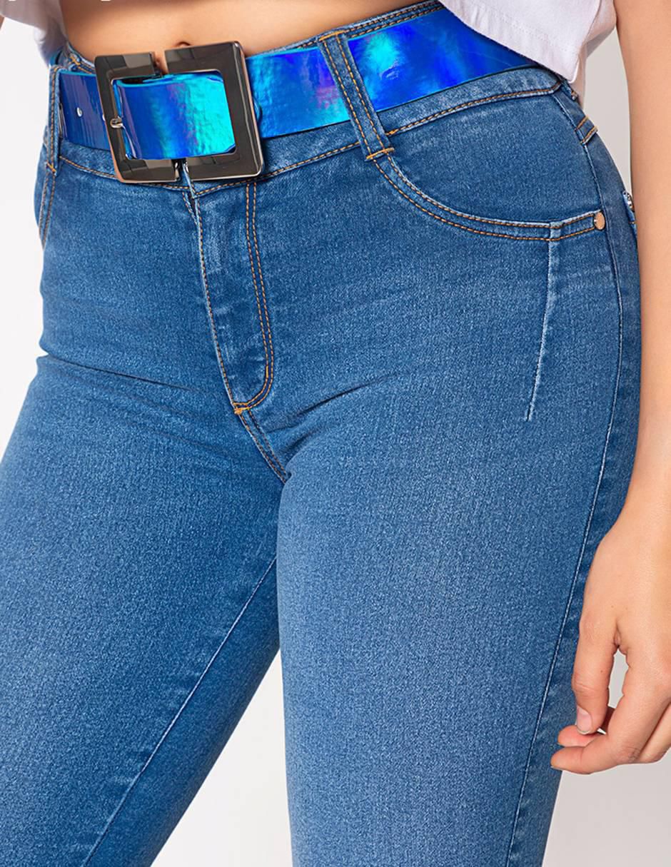 Jeans ultra slim cintura Estocolmo para mujer 4