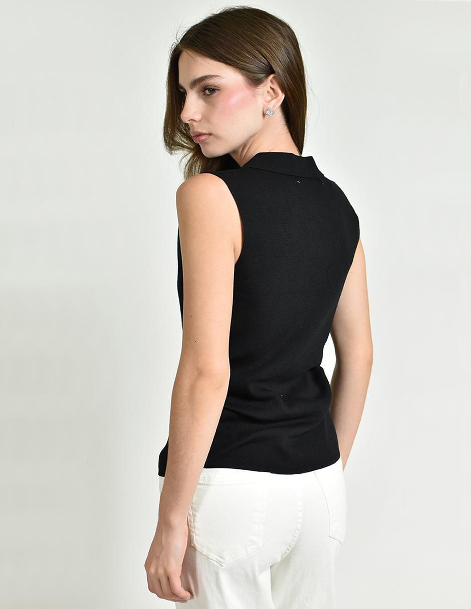 Blusa sin manga para mujer 3