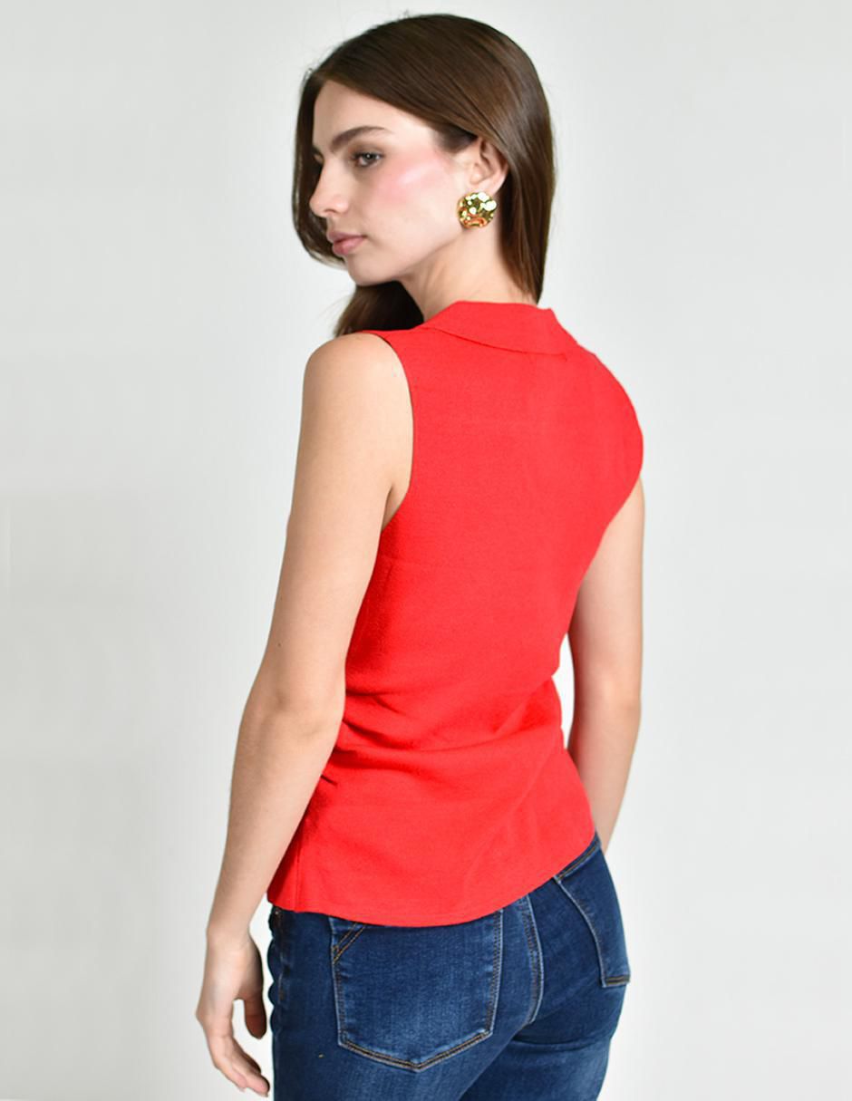 Blusa sin manga para mujer 3