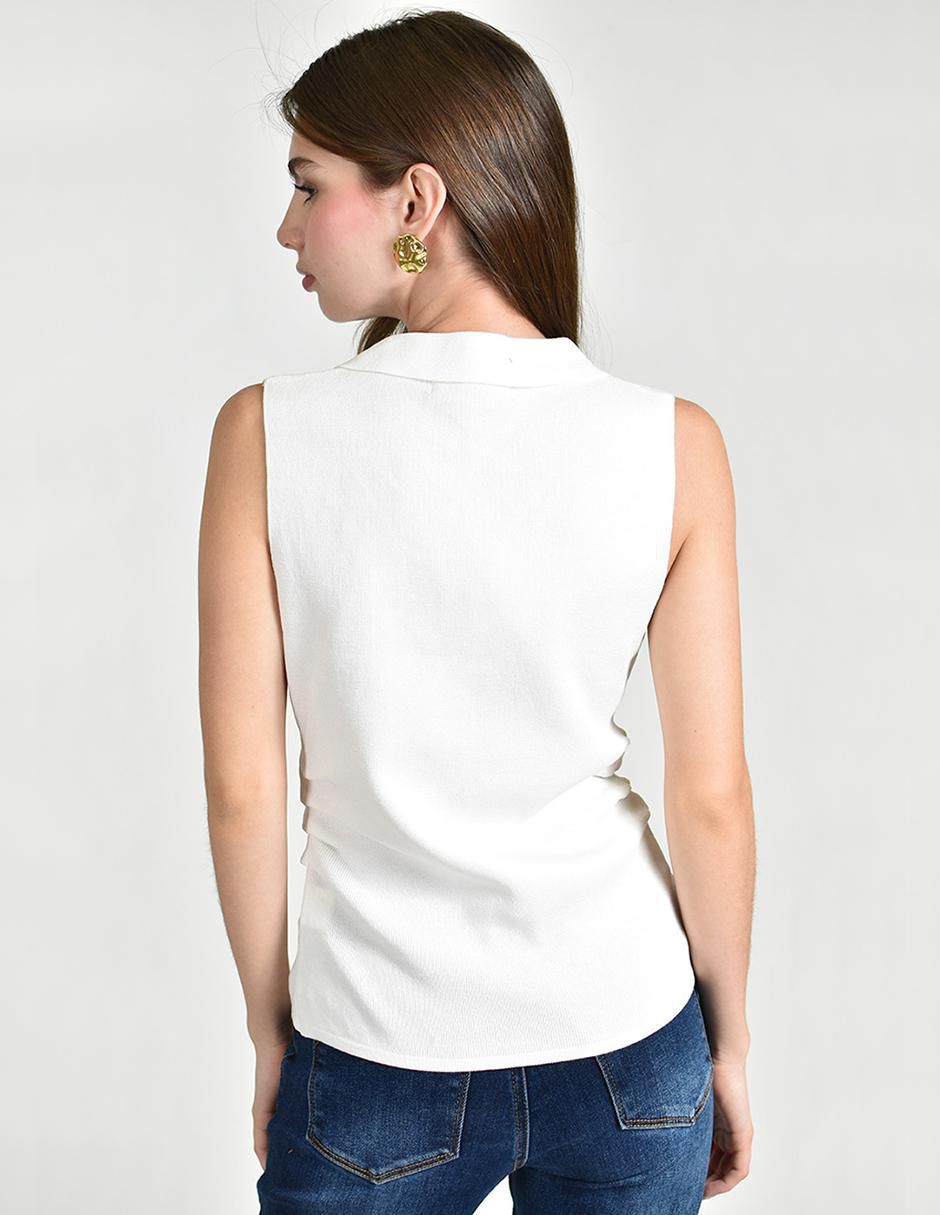 Blusa sin manga para mujer 3