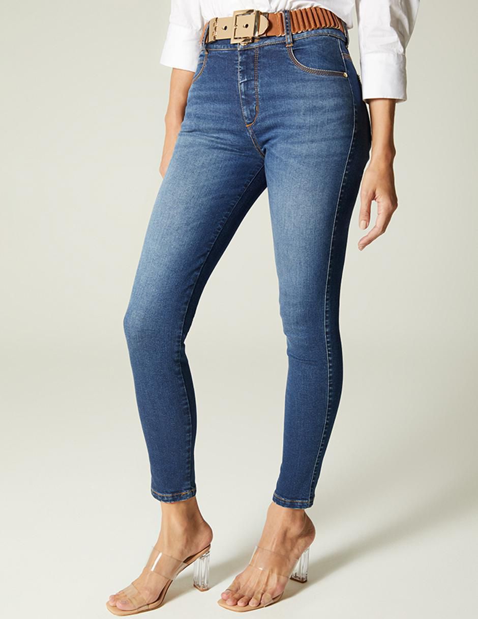 Jeans skinny cintura Zurich para mujer 1