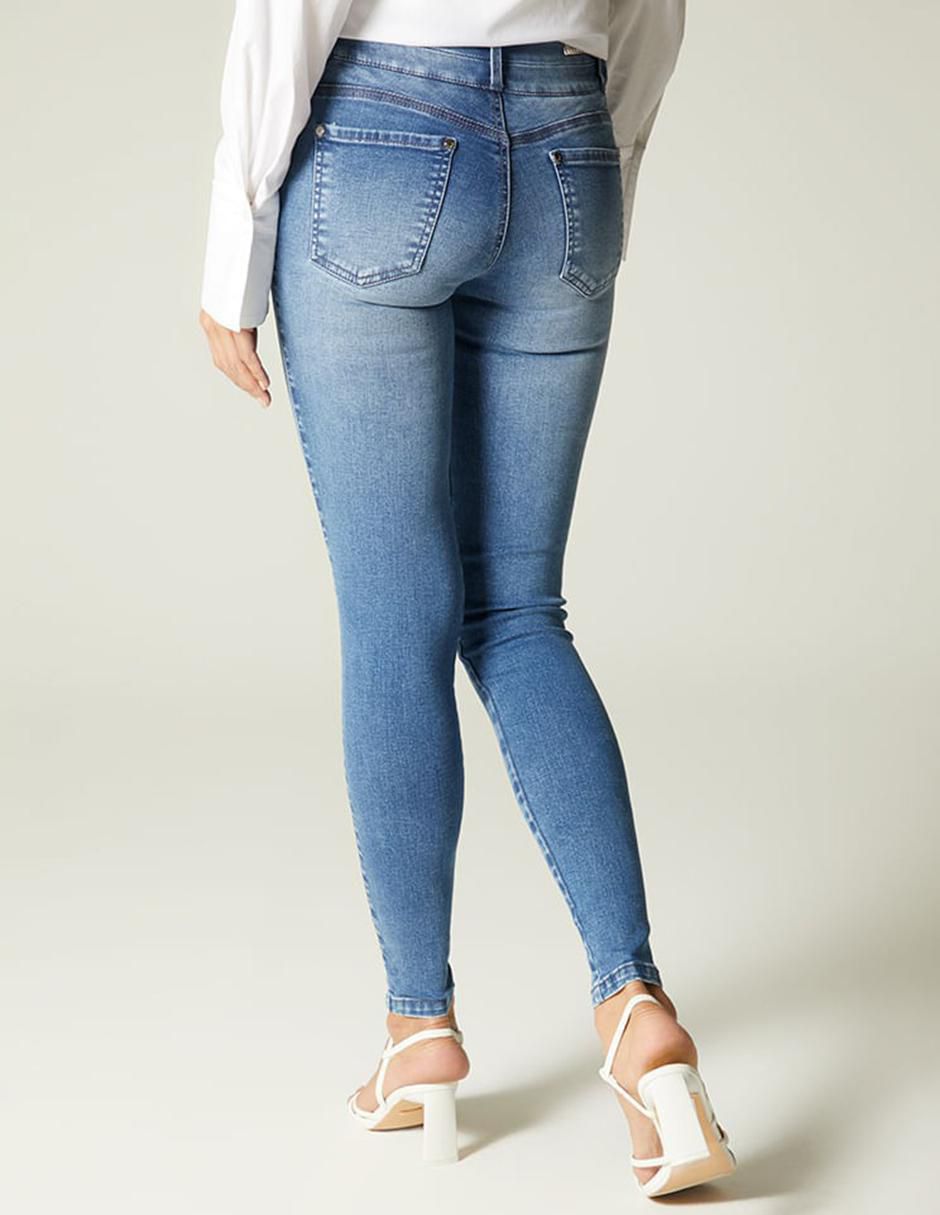 Jeans cintura alta New Caribe para mujer 2