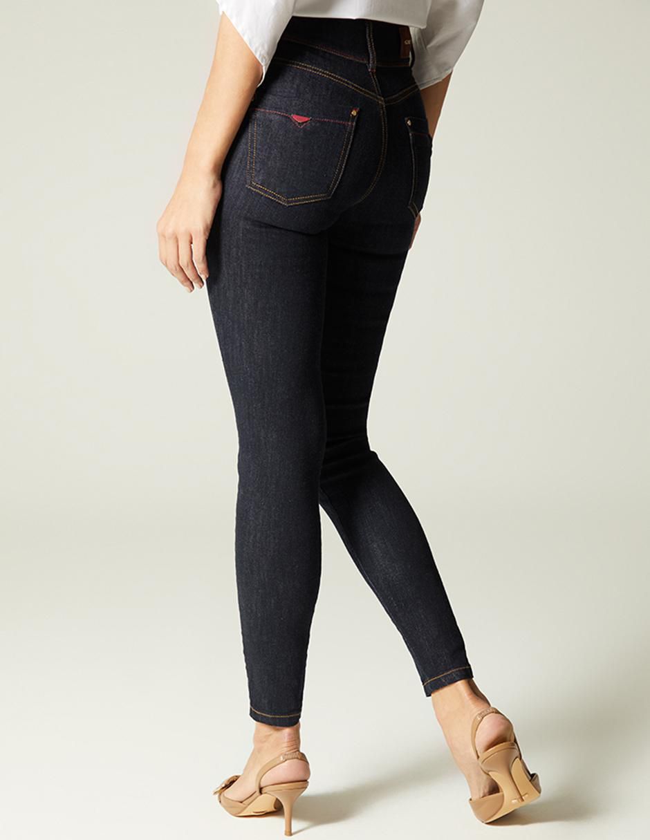 Jeans skinny cintura alta Akora para mujer 2