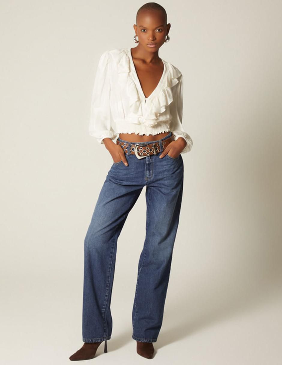 Jeans bota cintura Lima para mujer 3