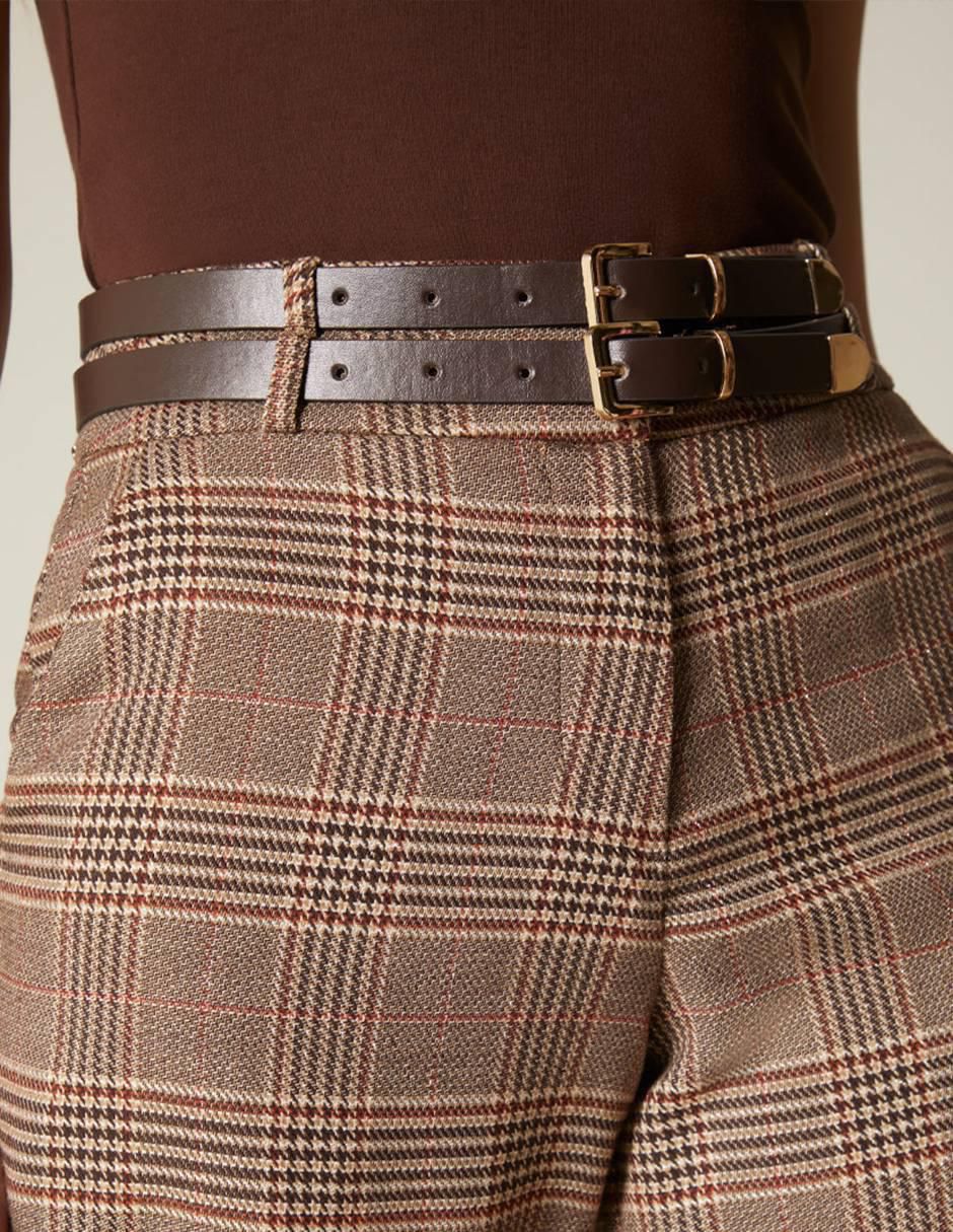 Pantalón straight para mujer