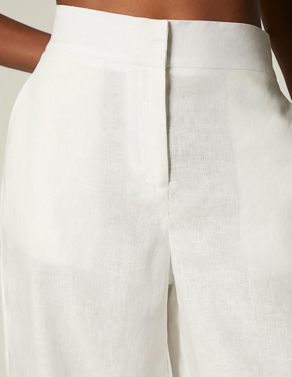 Pantalón capri palazzo para mujer