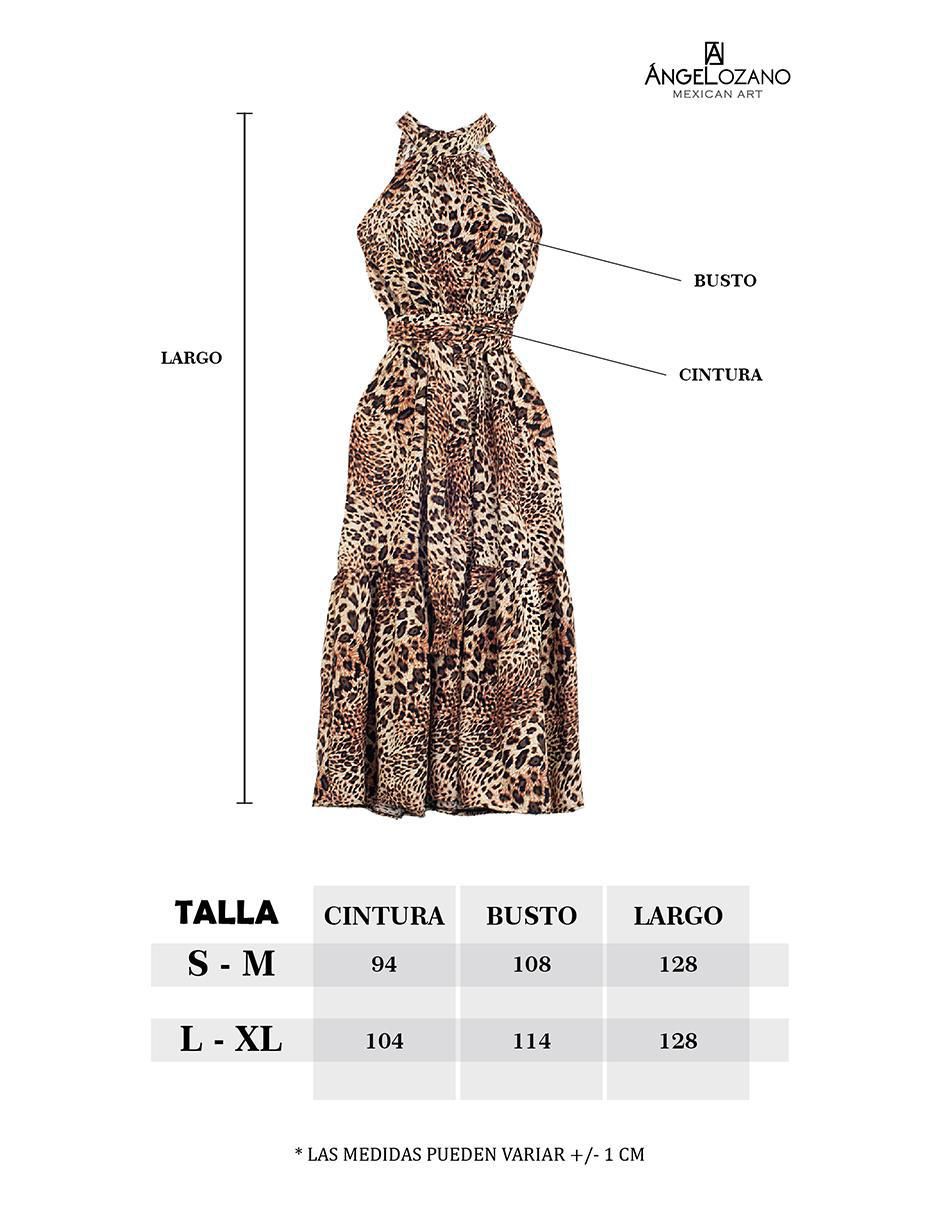 Vestido largo casual para mujer 7