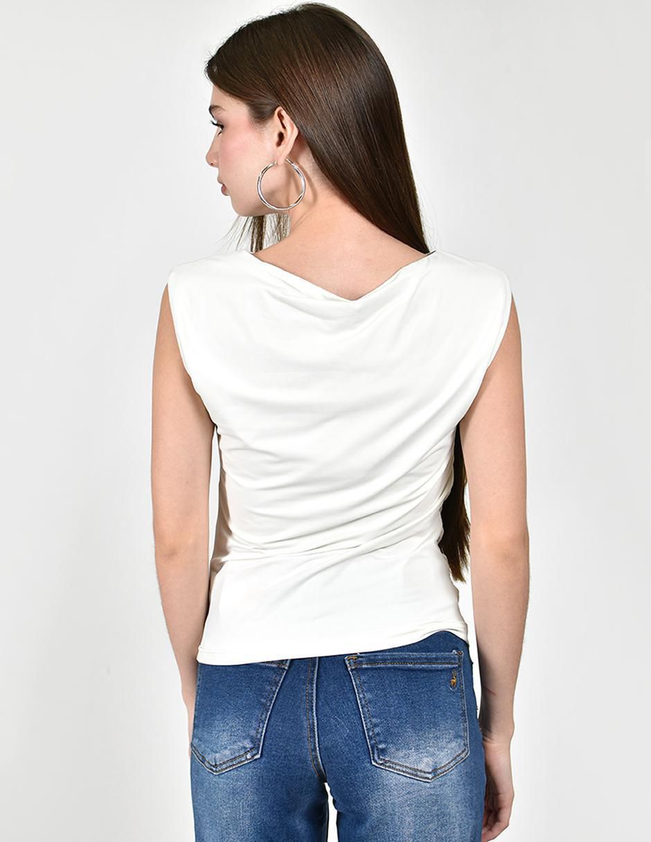 Blusa sin manga para mujer 3