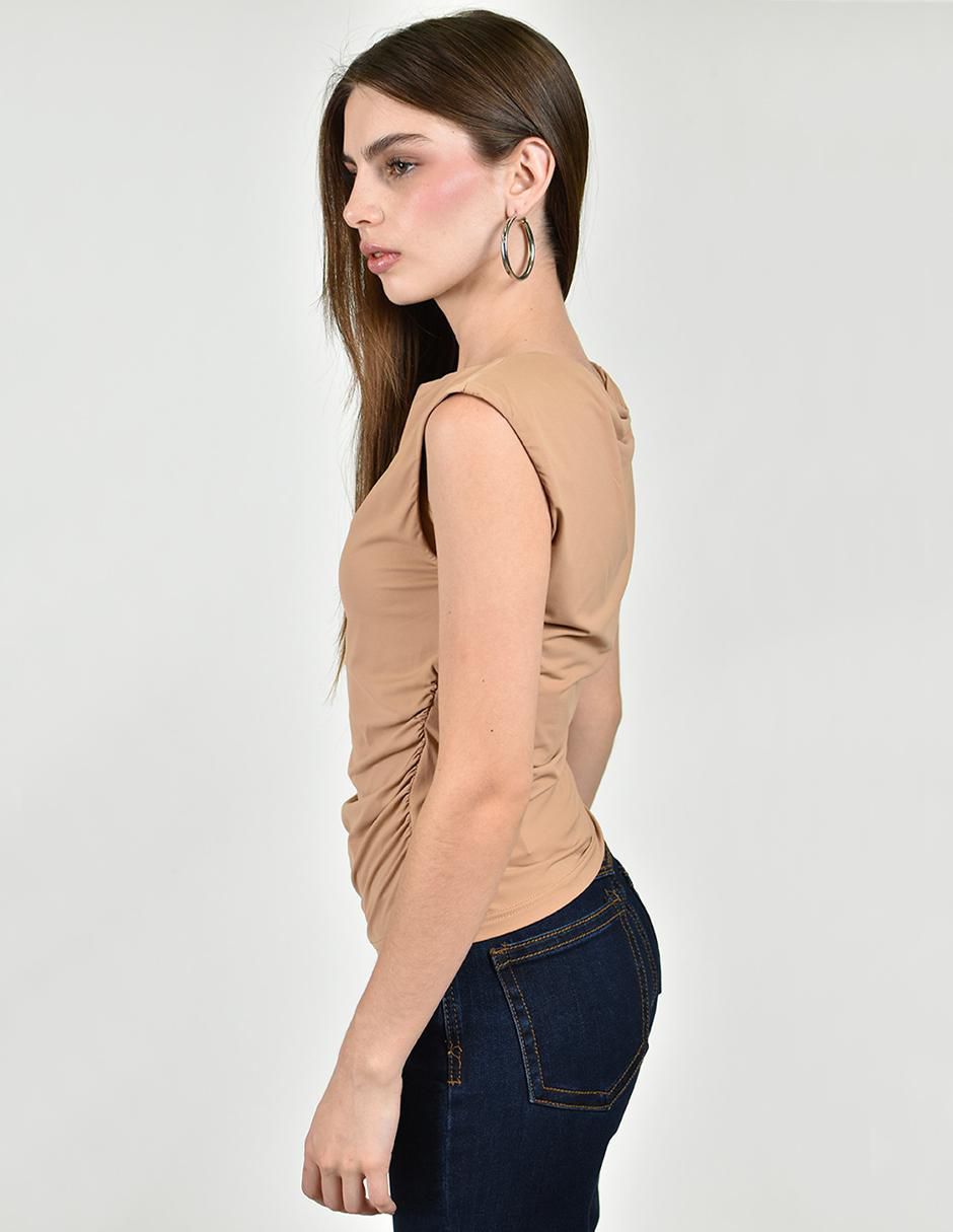 Blusa sin manga para mujer 2