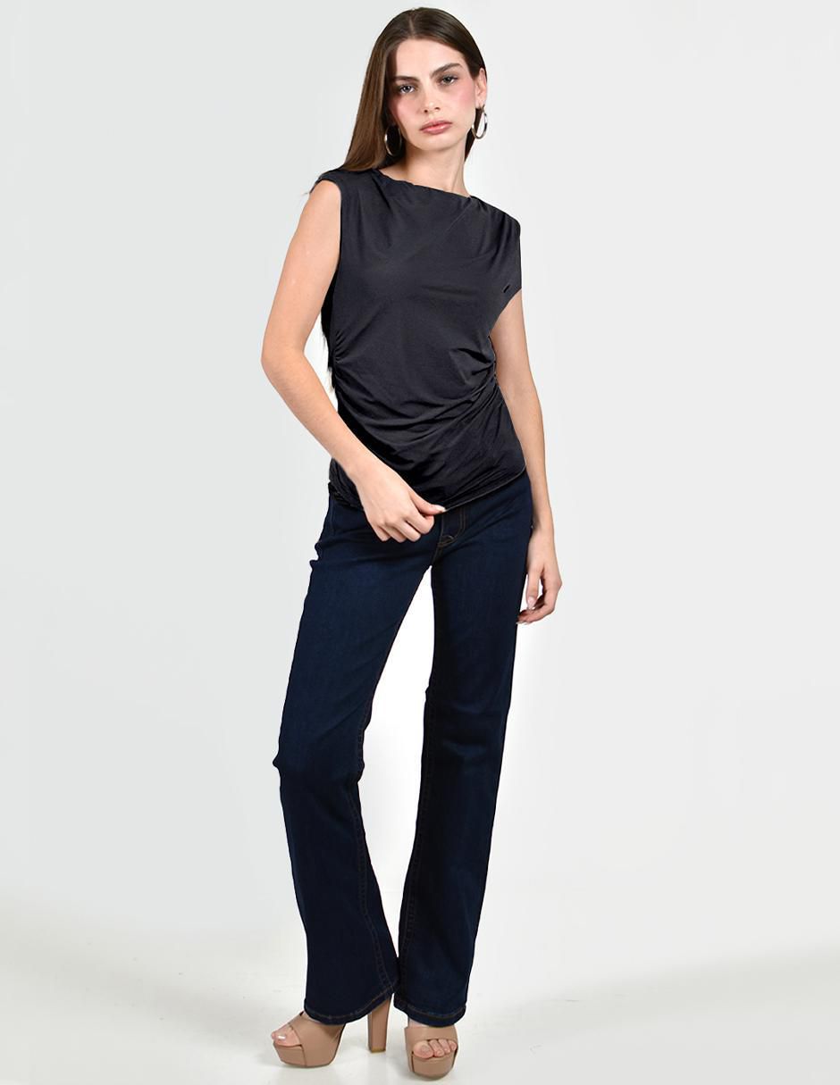 Blusa sin manga para mujer 4