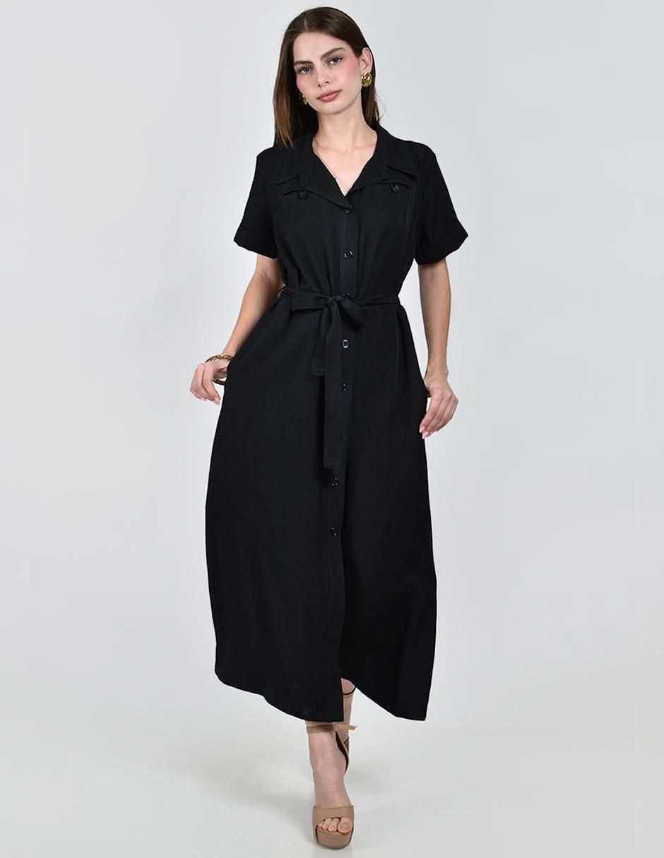 Vestido largo casual para mujer 4