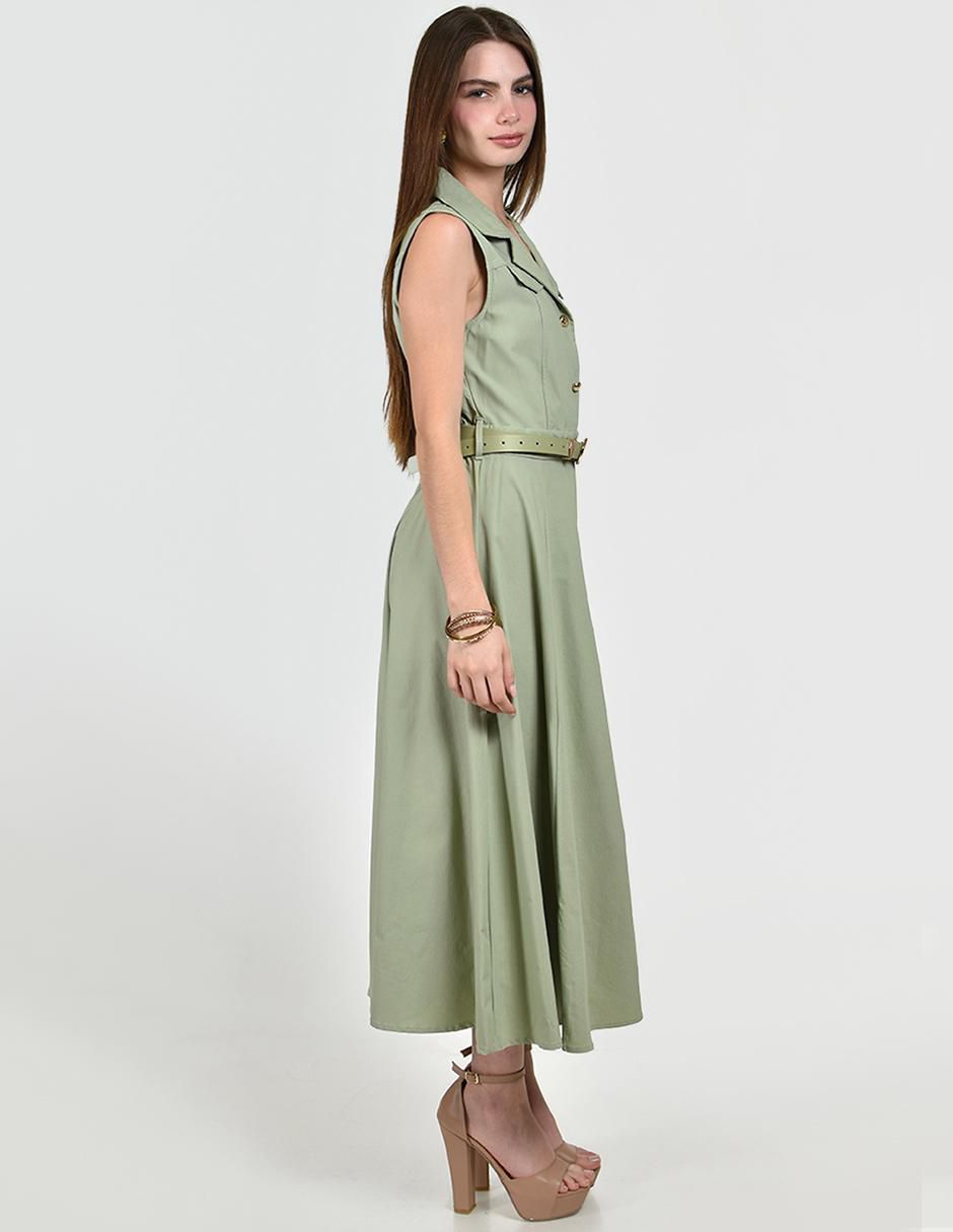 Vestido midi casual para mujer 2