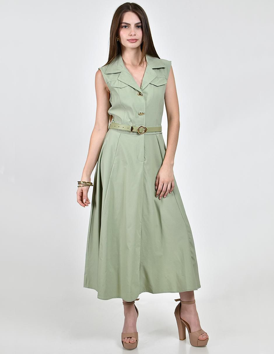 Vestido midi casual para mujer 5