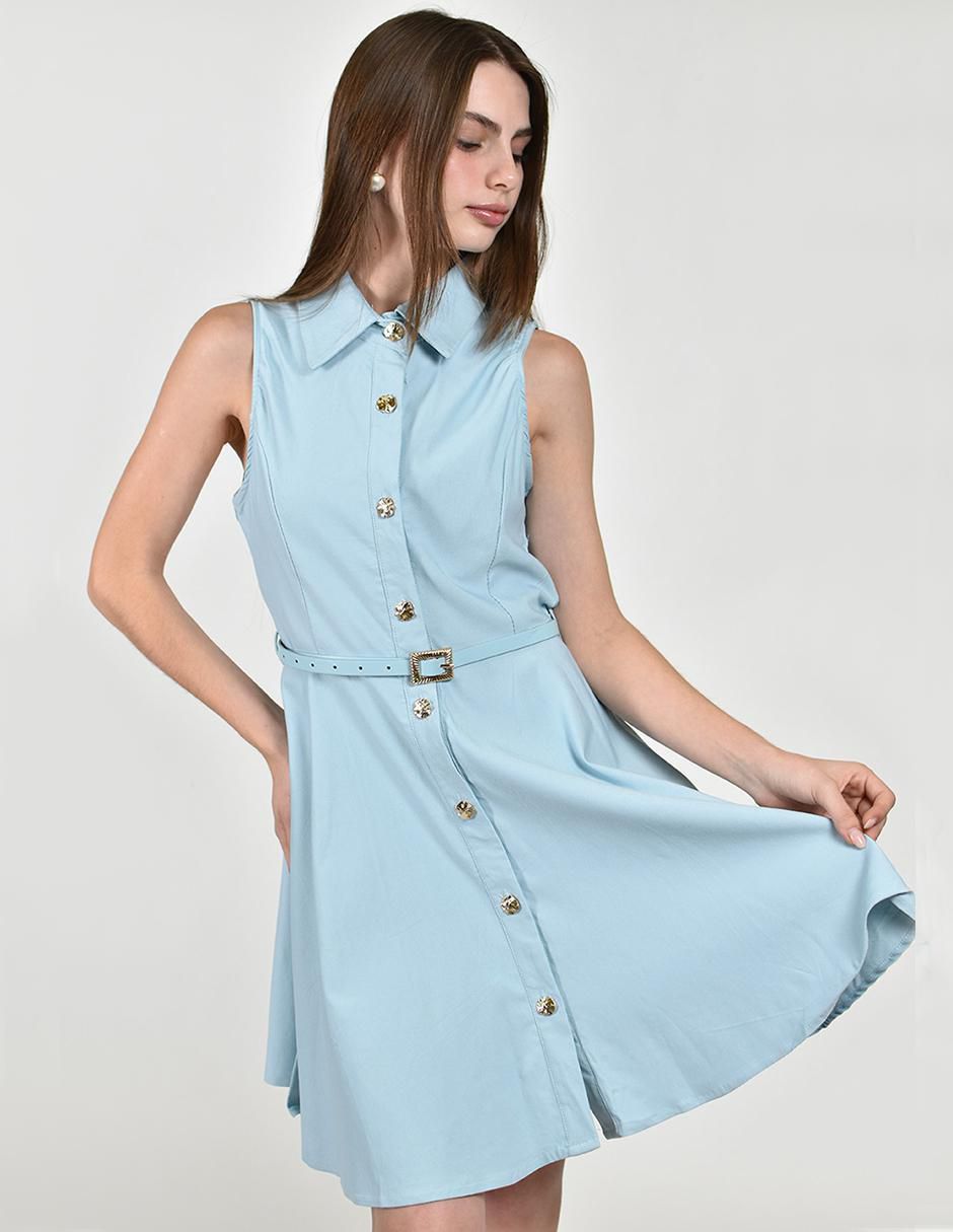 Vestido corto casual para mujer 4