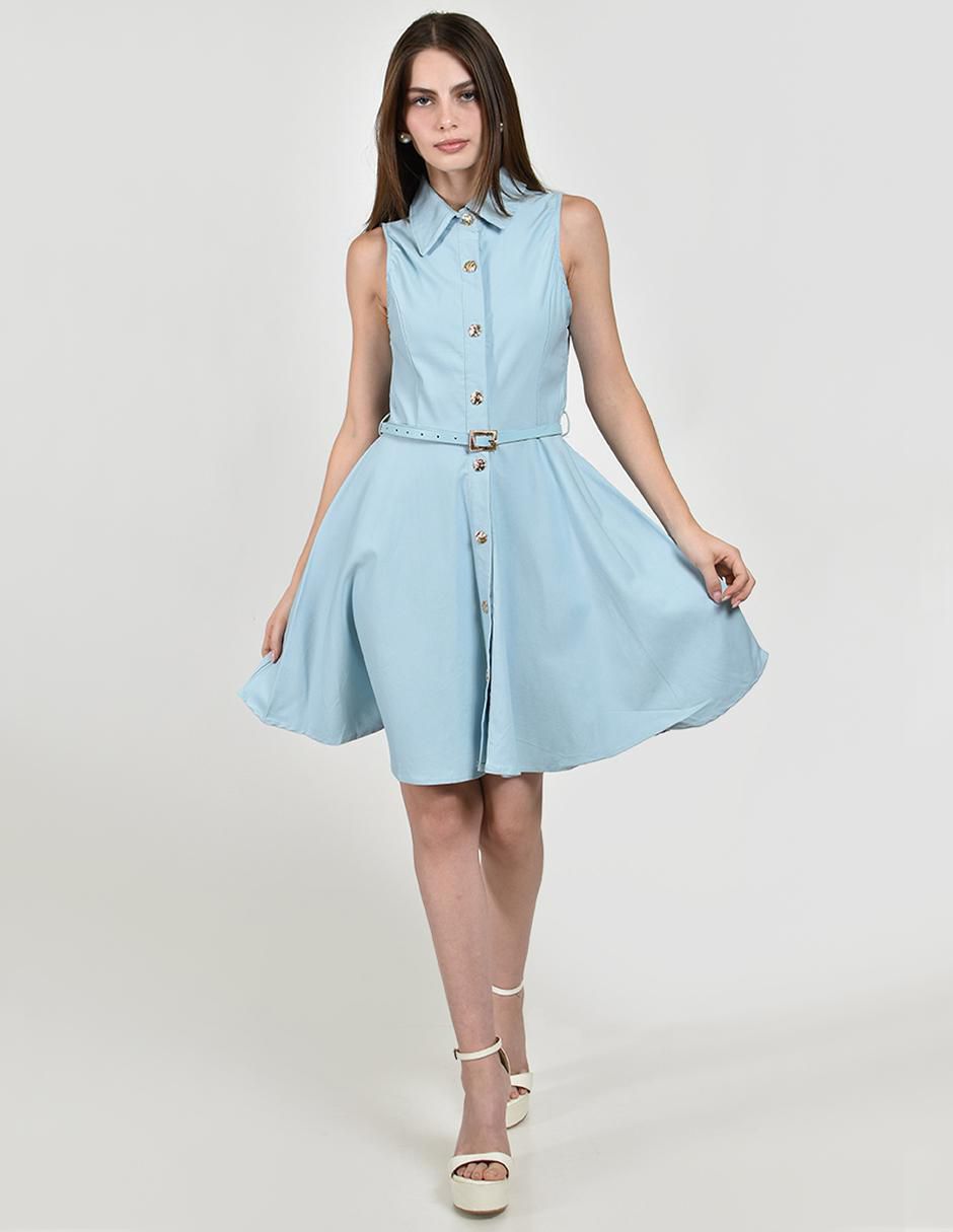 Vestido corto casual para mujer 5