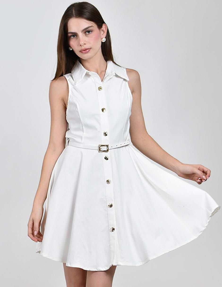 Vestido corto casual para mujer