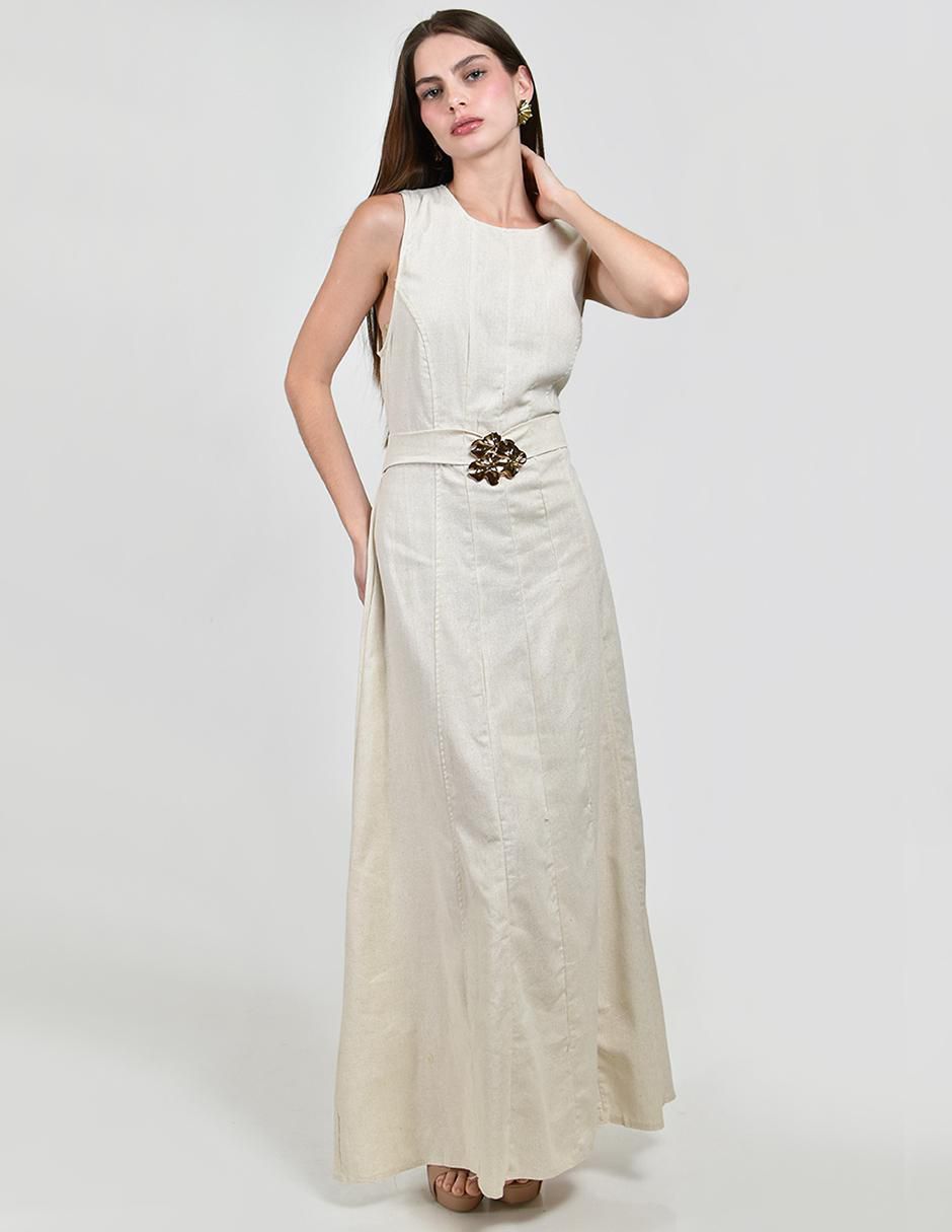 Vestido largo casual para mujer 1