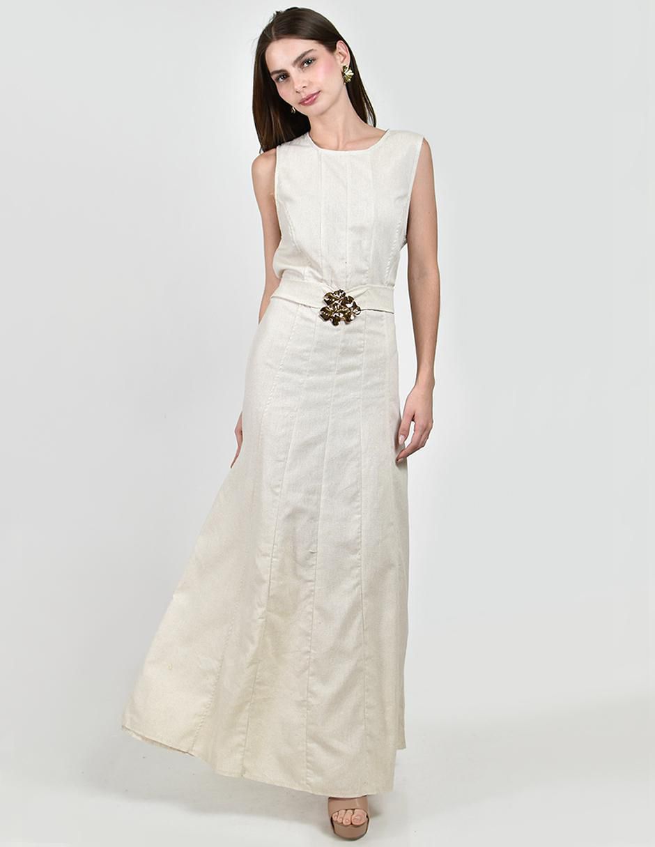 Vestido largo casual para mujer 5