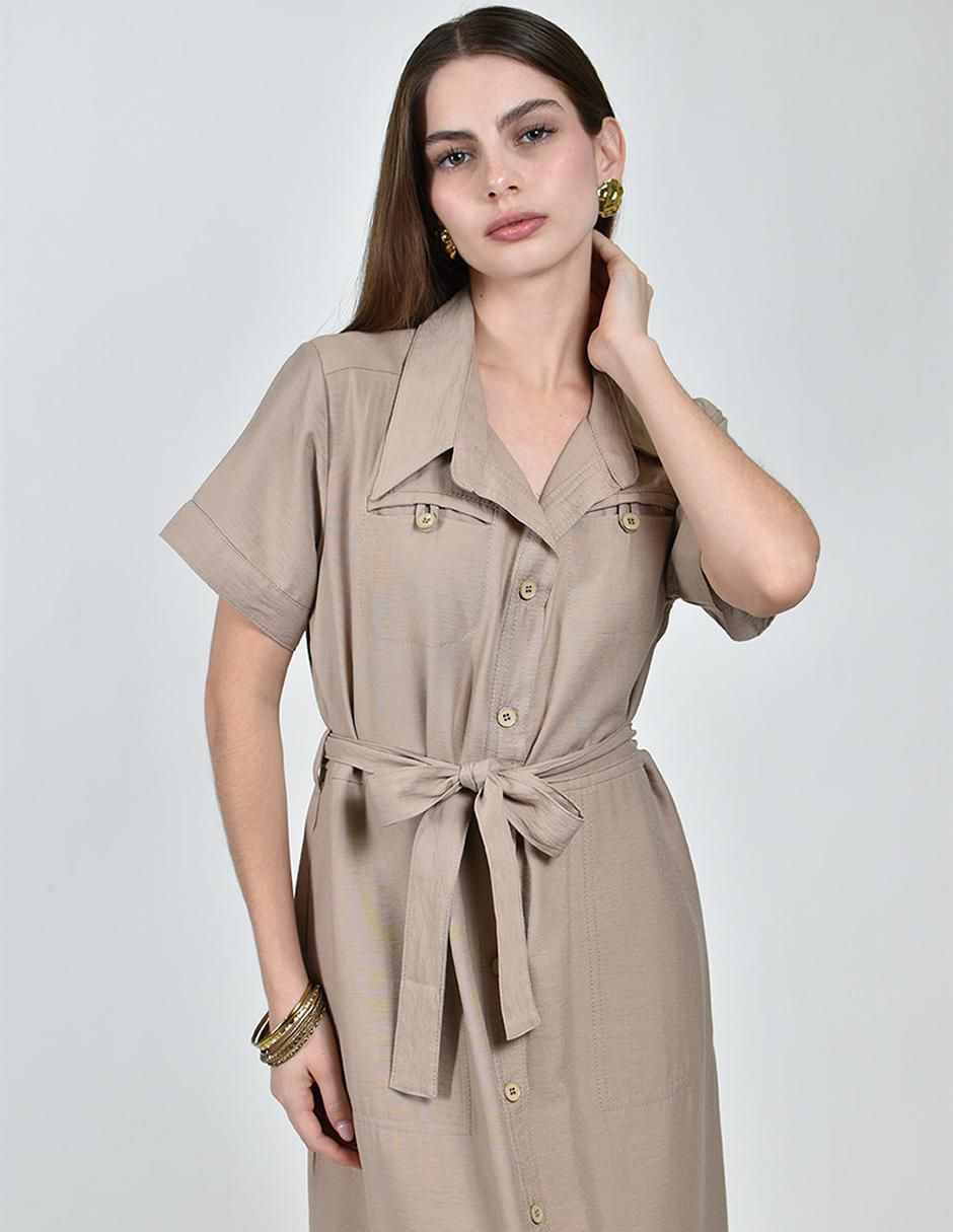 Vestido largo casual para mujer 4