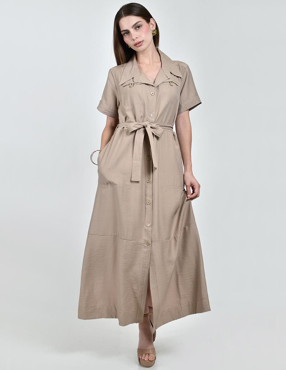 Vestido largo casual para mujer 5