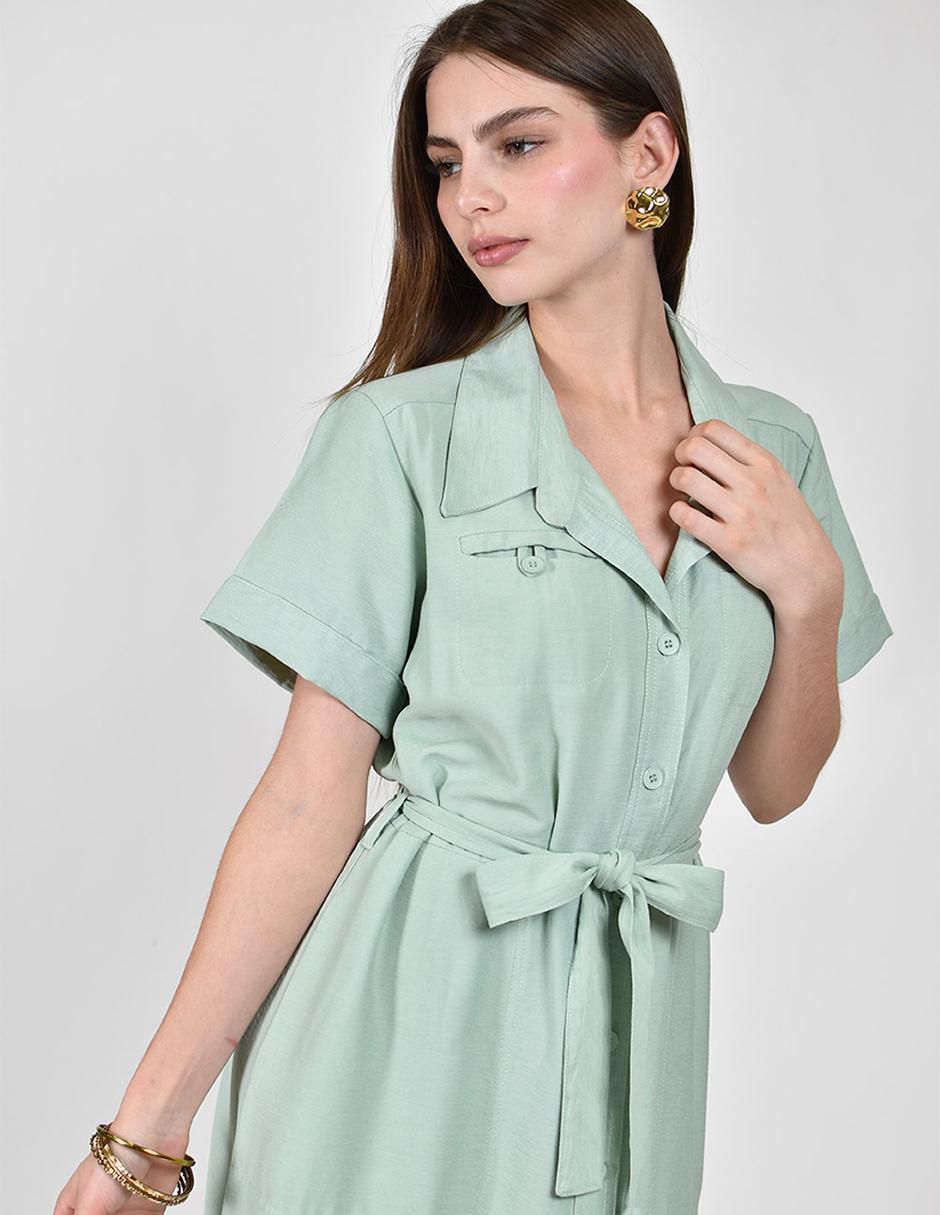Vestido largo casual para mujer 4