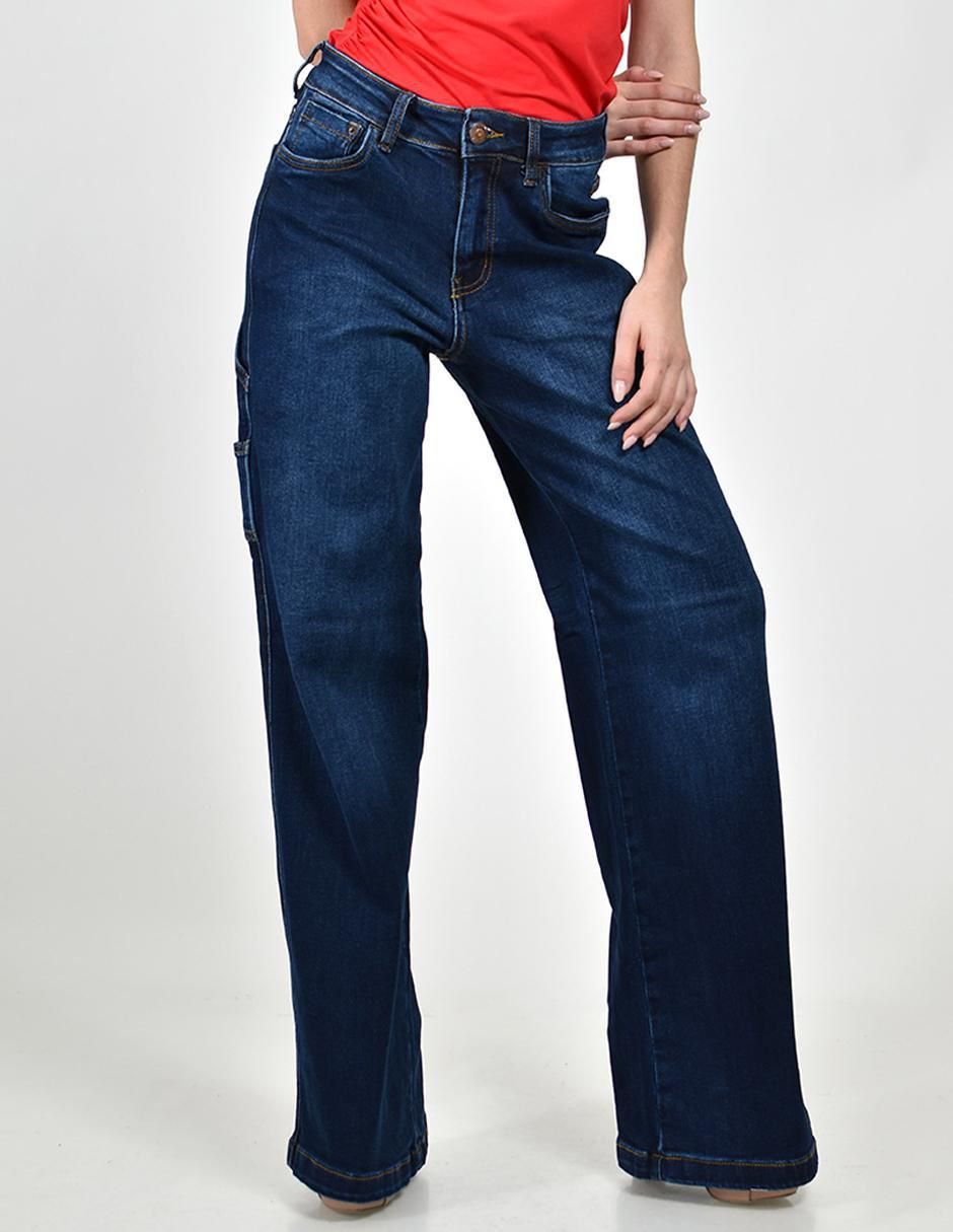 Jeans wide leg cintura alta Seven Jeans para mujer
