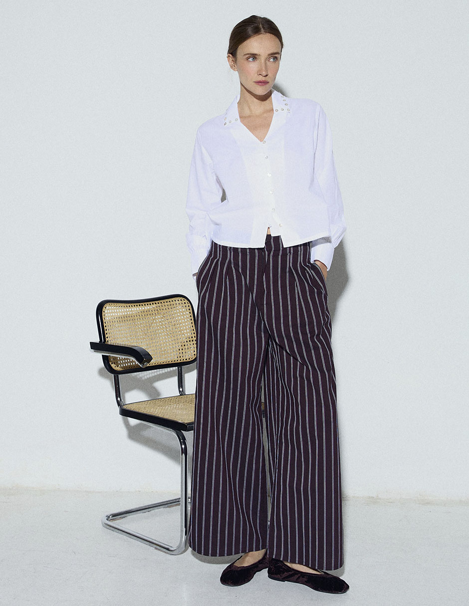 Pantalón regular para mujer